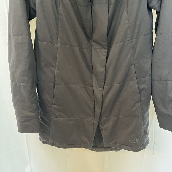 The North Face Black‎ Pseudio Long Puffer Jacket Small - Picture 5 of 15